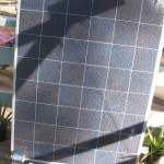 Day 4 damaged solar panel
