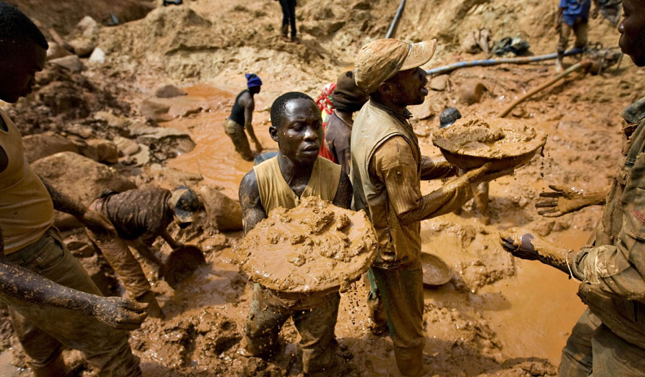 Gold mining